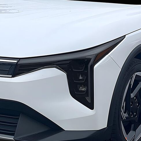 BOGAR TECH DESIGNS Precut For KIA K4 2025-2026 Full Headlight Head Light Tint Kit, Light Smoke in Saudi Arabia