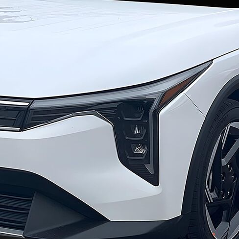 BOGAR TECH DESIGNS Precut For KIA K4 2025-2026 Full Headlight Head Light Tint Kit, Light Smoke in Saudi Arabia