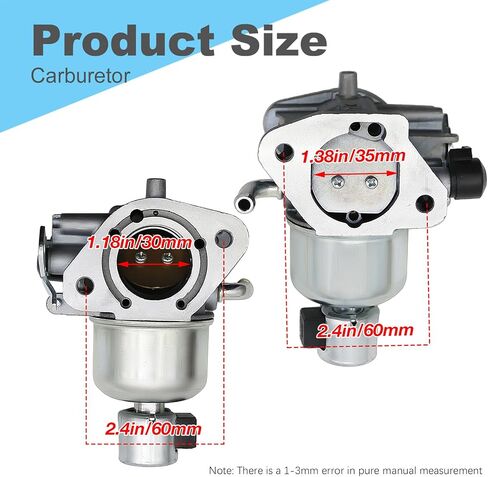 16-853-19S Carburetor Replacement for Kohler KT725 KT730 KT735 KT740 KT745 Engine Lawn Mower, 1285321S 3285334S 3285347S 3285350S 3285363 3285367S 3285343S 3285356S Carb in Saudi Arabia