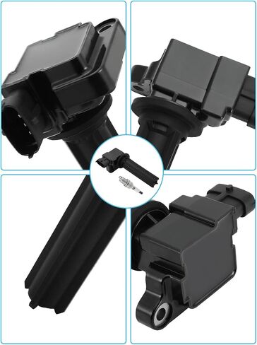 مجموعة من 4 UF738 Ignition Coil Pack و Iridium Sparks (2.5 لتر فقط) 2010-2020 لـ Subaru Forester Impreza Forester Legacy WRX STI ، استبدل # 22433aa600 22433aa601 5C2100 C884 CUF665 UF665 in Saudi Arabia