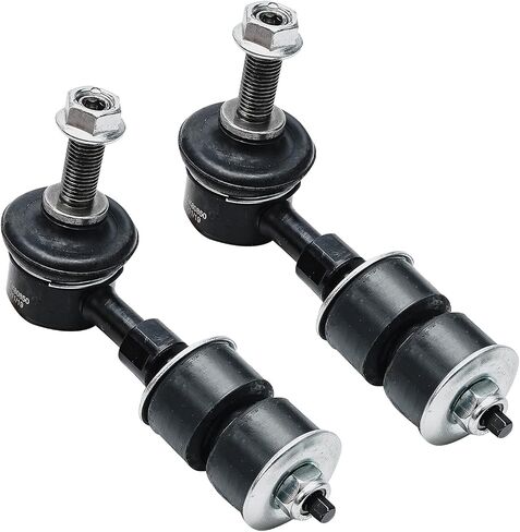 Detroit Axle-قضبان التأثير الخلفية 2PC لعام 2005-2006 شيفروليه Expenox Pontiac Torrent ، 2002-2007 Saturn Vue ، 2 Sway Sway Bar Links end in Saudi Arabia
