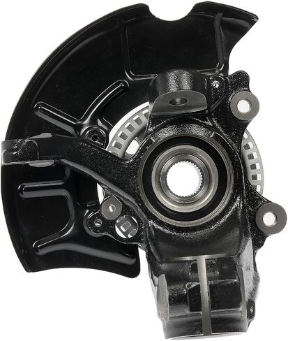 AutoShack Pair of 2 Front Steering Knuckle & Wheel Bearing Hub Assembly 5 Lugs with ABS Driver and Passenger Side Replacement for 1999-2005 VW Jetta 1999-2010 Beetle 2000-2006 Golf 2.5L FWD KN786202PR in Saudi Arabia