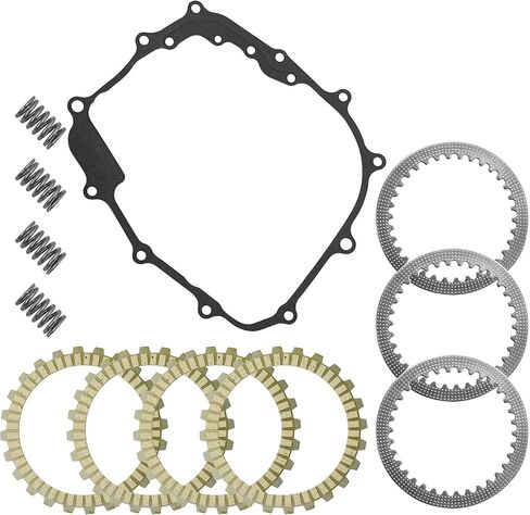 Caltric Clutch Friction Plates kit Compatible with Honda CRF125F CRF125FB Big Wheel 2014-2024 in Saudi Arabia