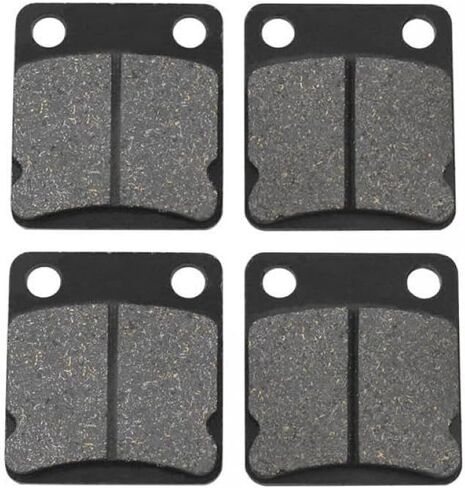 Motorcycle Front And Rear Brake Pads Compatible With YFM125 YFS200 Blaster YFM350 Warrior Wolverine YFZ350 Banshee(1 Pair Rear) in Saudi Arabia