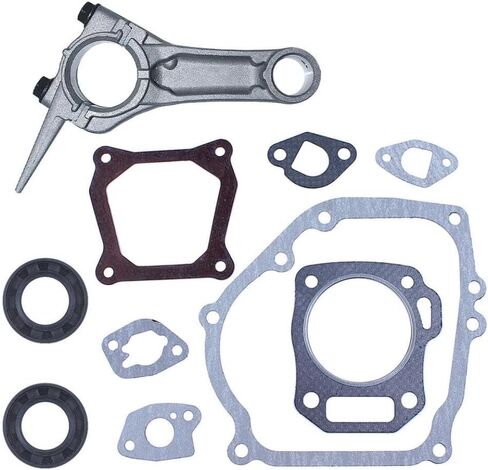 Piston Rings Connecting Rod And Crankshaft Seal Gaskets Set Compatible With GX160 5.5HP For Cylinder Head Gasket in Saudi Arabia
