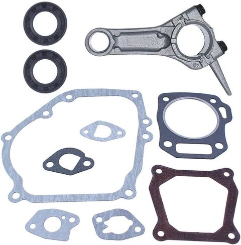 Piston Rings Connecting Rod And Crankshaft Seal Gaskets Set Compatible With GX160 5.5HP For Cylinder Head Gasket in Saudi Arabia