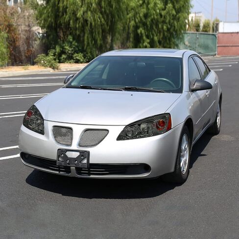 المواصفات المصابيح الأمامية السوداء المواصفات تتوافق مع 2005-2010 Pontiac G6 L+R زوج مصباح رأس العنوان in Kuwait