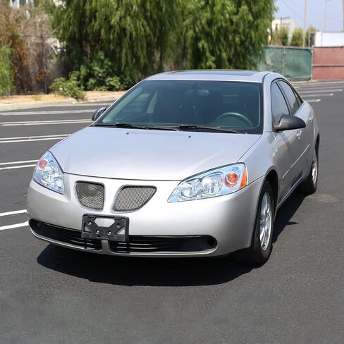 المواصفات المصابيح الأمامية السوداء المواصفات تتوافق مع 2005-2010 Pontiac G6 L+R زوج مصباح رأس العنوان in Saudi Arabia
