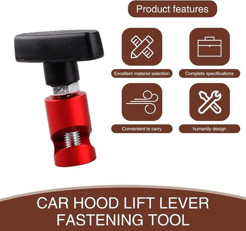2 PCS Car Hood Support Rod Holder, Alloy Multi-purpose Snap-on Trunk Air Pressure Rod Anti-slip Shock Absorber Strut Anti-pinch Fixing Tool, Modification Accessories, for Most Cars (Black) in Saudi Arabia