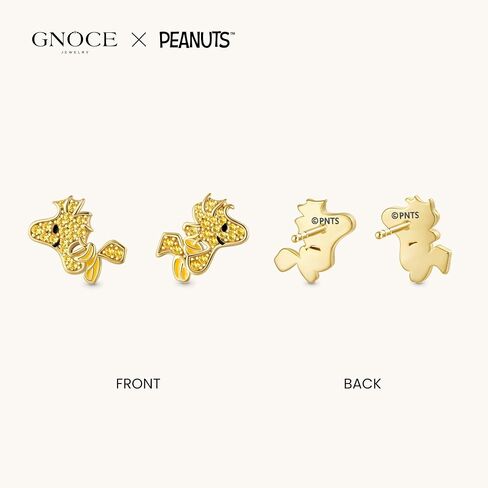 الفول السوداني GNOCE يبتسم أقراط متمسبة بالنساء ، S925 Sterling Silver Stud لأقراط لزوجتها ، عيد الحب ، مجوهرات عيد الأم في عيد الأم in Saudi Arabia
