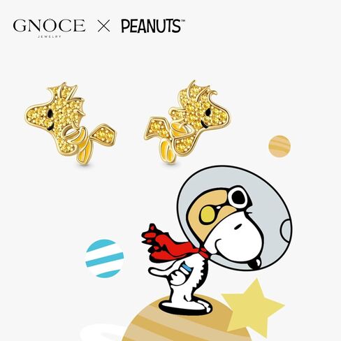 الفول السوداني GNOCE يبتسم أقراط متمسبة بالنساء ، S925 Sterling Silver Stud لأقراط لزوجتها ، عيد الحب ، مجوهرات عيد الأم في عيد الأم in Saudi Arabia