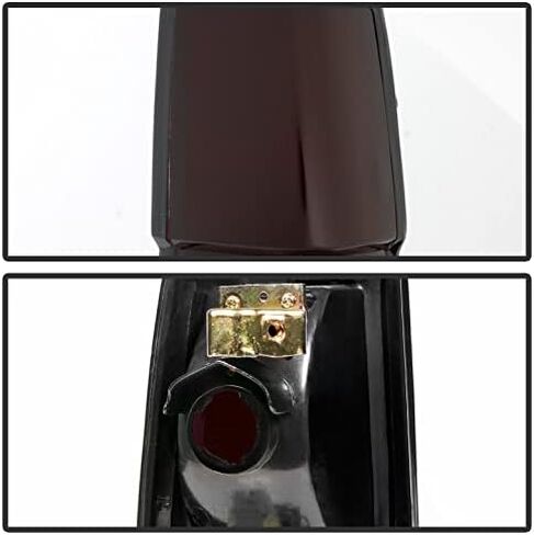 ACANII - For 1986-1997 Nissan D21 Hardbody Pickup Red Smoked Tail Lights Brake Lamps w/Bulb+Harness Assembly Left+Right in Kuwait