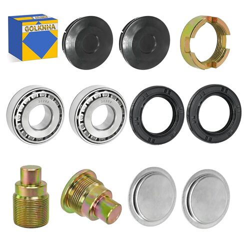 Swingarm Bearing & Lock Nut, Bolt, Seal, Cap Rebuild Kit Compatible with Honda Recon 250 TRX250/TRX250X/TRX250EX/TRX250TE/TRX250TM,FourTrax 300 TRX300,Rancher 350/400,Foreman 400/450/500,Rubicon 500 in Saudi Arabia