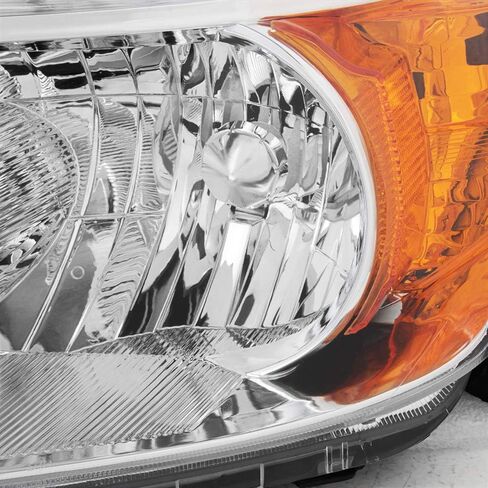 Akkon - [OE Factory Style] لـ 06-08 Toyota RAV4 XA30 Chrome Clear Clear Headlamps President in Kuwait