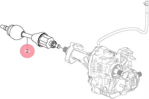 Parts NO# 23240874 23240874 Right Front Half axis 1pack in Saudi Arabia