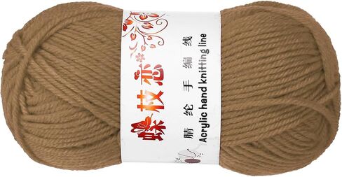 meccanixity 1pcs خيوط الكروشيه ، الأرجواني الداكن 4 ply acrylic yarn 50g رياضة الوزن للوزن غروسة ناعمة ونفوية للحياك in Kuwait