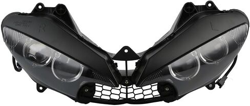 XMT-MOTO المصباح الأمامي المصباح الأمامي ملائم لـ Yamaha YZF R6 2003-2005 ، YZF R6S 2006-2009 in Saudi Arabia