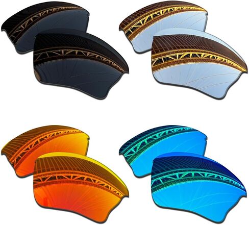 1.5MM Polarized Replacement Lenses for Oakley Half Jacket XLJ Sunglasses, Anti-Scratch | Perfectly Fit in Saudi Arabia