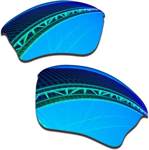 1.5MM Polarized Replacement Lenses for Oakley Half Jacket XLJ Sunglasses, Anti-Scratch | Perfectly Fit in Saudi Arabia