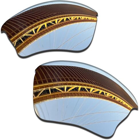 1.5MM Polarized Replacement Lenses for Oakley Half Jacket XLJ Sunglasses, Anti-Scratch | Perfectly Fit in Saudi Arabia