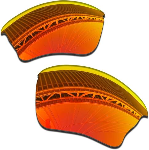 1.5MM Polarized Replacement Lenses for Oakley Half Jacket XLJ Sunglasses, Anti-Scratch | Perfectly Fit in Saudi Arabia