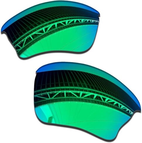 1.5MM Polarized Replacement Lenses for Oakley Half Jacket XLJ Sunglasses, Anti-Scratch | Perfectly Fit in Saudi Arabia
