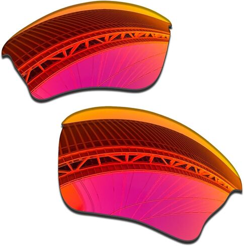 1.5MM Polarized Replacement Lenses for Oakley Half Jacket XLJ Sunglasses, Anti-Scratch | Perfectly Fit in Saudi Arabia