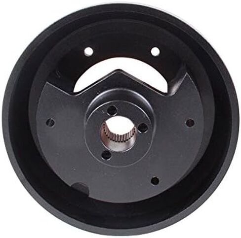 NRG Innovations NRG-SRK-141H Racing Style Steering Wheel Quick Release Short Hub Adapter, 6 X 70mm Bolt Pattern, Black Body in Saudi Arabia