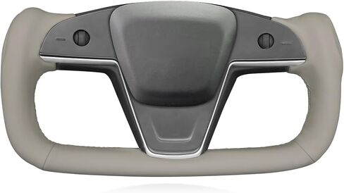 غلاف عجلة القيادة Mewant لـ Yoke Style Teadering Wheel for Tesla Model S 2021-2023 / Model X 2021-2023 in Saudi Arabia