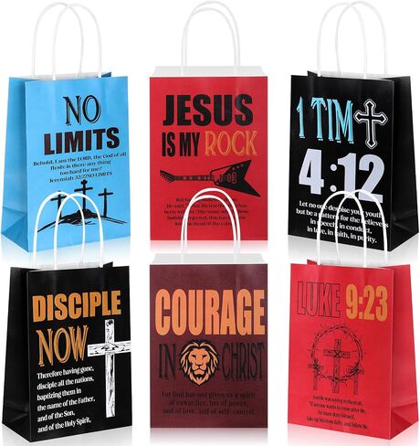Skyygemm 30 Pcs Father's Day Gift Paper Bags for Kids Happy Father's Day Goodie Treat Bags with Handles Funny Gift Bag for Father's Day Theme Party Supplies Gift Wrapping Supplies in Saudi Arabia