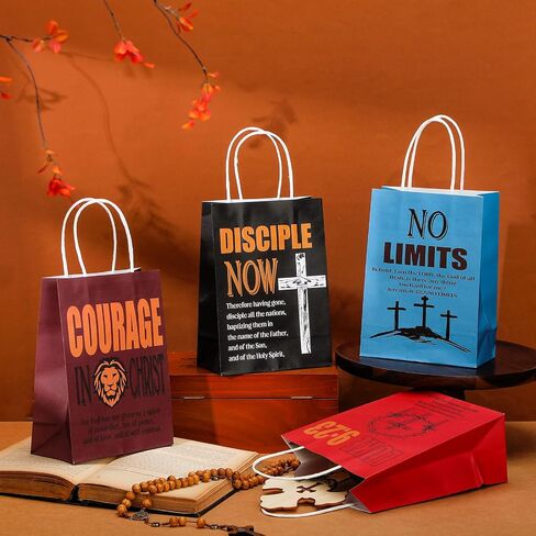 Skyygemm 30 Pcs Father's Day Gift Paper Bags for Kids Happy Father's Day Goodie Treat Bags with Handles Funny Gift Bag for Father's Day Theme Party Supplies Gift Wrapping Supplies in Saudi Arabia