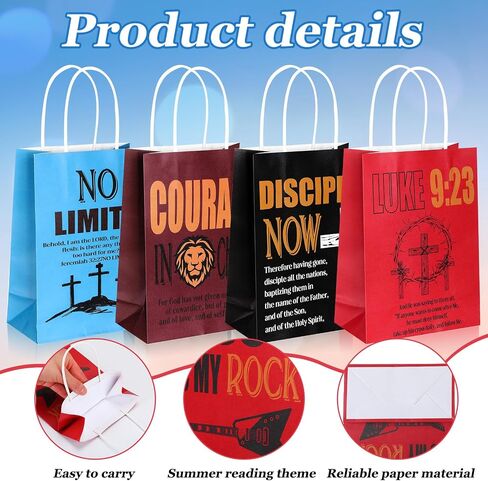 Skyygemm 30 Pcs Father's Day Gift Paper Bags for Kids Happy Father's Day Goodie Treat Bags with Handles Funny Gift Bag for Father's Day Theme Party Supplies Gift Wrapping Supplies in Saudi Arabia