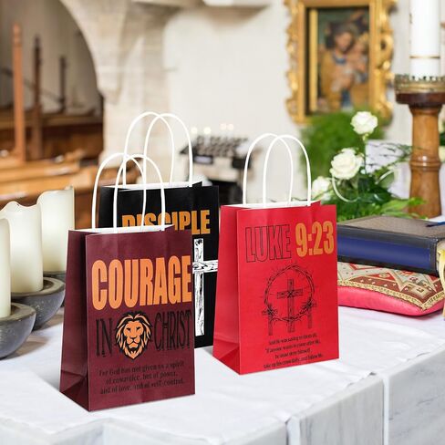 Skyygemm 30 Pcs Father's Day Gift Paper Bags for Kids Happy Father's Day Goodie Treat Bags with Handles Funny Gift Bag for Father's Day Theme Party Supplies Gift Wrapping Supplies in Saudi Arabia