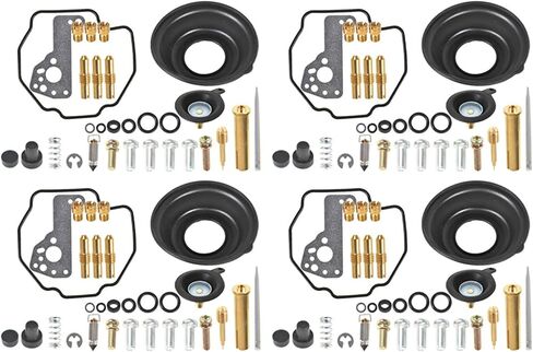 labwork 4-Pack Carburetor Repair Kit Diaphragm Air Cut-off Valves Replacement for Yamaha Vmax V-MAX 1200 1985-2007 in Saudi Arabia