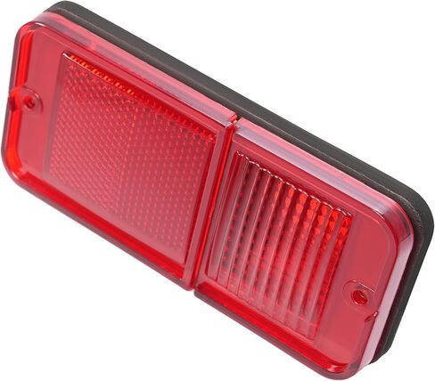 HECASA LED LED LED Side Marker Lights لعام 1968-1972 CHEVY/GMC C/K TRACK/Suburban ، عدسة حمراء ، 2pcs (سائق وراكب) - استبدال CT26713/0849633 in Saudi Arabia