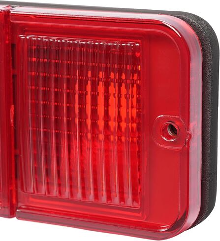 HECASA LED LED LED Side Marker Lights لعام 1968-1972 CHEVY/GMC C/K TRACK/Suburban ، عدسة حمراء ، 2pcs (سائق وراكب) - استبدال CT26713/0849633 in Saudi Arabia