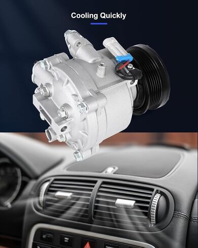 ECCPP A/C Compressor with Clutch 2013-2022 Fit for Buick Encore 1.4L 2013-2020 Fit for Chevrolet Sonic 1.4L AC Compressor in Saudi Arabia