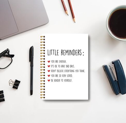 Funny Notebooks for Work, Work Journal Notebook for Women Men Coworkers, Funny Office Supplies, Mental Health Office Decor, Panic at the Desk-O Hardcover Spiral Notebooks 5.5x8.3 Inch in Saudi Arabia