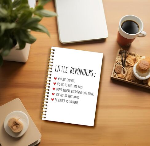 Funny Notebooks for Work, Work Journal Notebook for Women Men Coworkers, Funny Office Supplies, Mental Health Office Decor, Panic at the Desk-O Hardcover Spiral Notebooks 5.5x8.3 Inch in Saudi Arabia