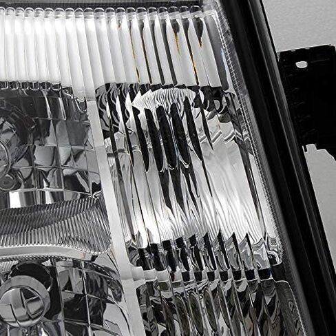 AKKON - لكاديلاك Escalade Chrome Clear Hid Xenon نوع المصابيح الأمامية المصابيح الأمامية استبدال الزوج in Kuwait