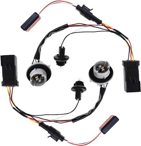 1 زوج من مصابيح LED LED Tail Conversion Adapter Adapter Adapter 640011 ， متوافق مع Dodge RAM 2013-2018 Lights Lights Harness Relaces 640011 in Saudi Arabia