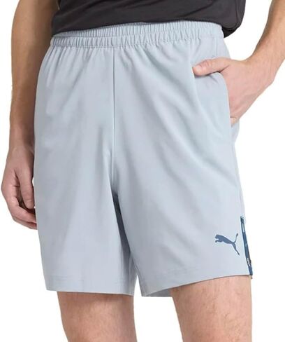 Puma Men's Lightweight Right Lesporges Short (الولايات المتحدة ، ألفا ، كبيرة ، منتظمة ، منتظمة ، رمادية) in Saudi Arabia