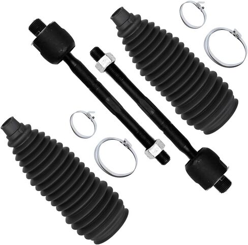 SCITOO 4-PC SET Suspension Kit For 2001-2006 For Acura MDX 2003-2008 For Honda Pilot Front Inner Tie Rod End Steering Boot in Saudi Arabia