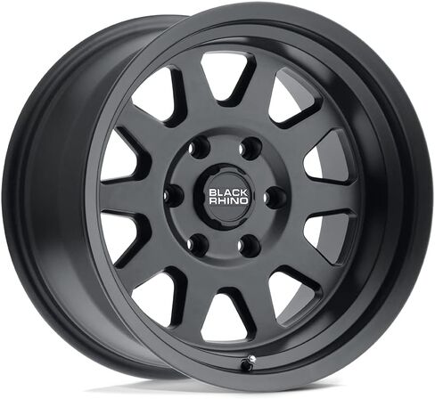 Black Rhino Hard Alloys STADIUM 17X9.5, 6X5.5, 4.54, -18mm MATTE BLACK - 1795SDM-86140M12A in Kuwait
