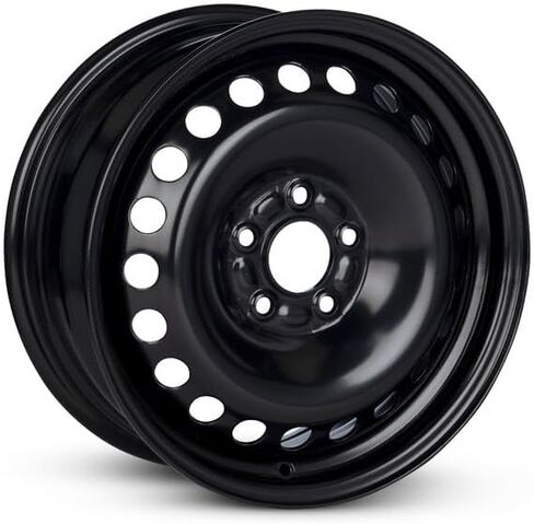 عجلة استبدال OEM جديدة 16 × 6.5 في 2012-2014 فورد فوكس فوكس رسمت الصلب الأسود حافة 5-108 ملم in Saudi Arabia