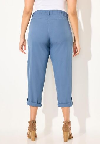 Catherines Women's Plus Size Petite Ari Performance Convertible Cargo Pant in Saudi Arabia