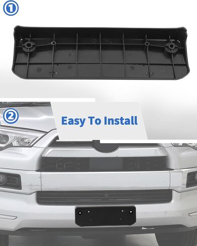 for 4Runner License Plate Frames Front Black License Plate Holder Compatible with 2010-2023 Toyota 4Runner & Limited Bumper License Plate Bracket Mount Exterior Accessories in Saudi Arabia