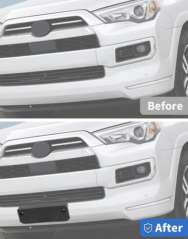 for 4Runner License Plate Frames Front Black License Plate Holder Compatible with 2010-2023 Toyota 4Runner & Limited Bumper License Plate Bracket Mount Exterior Accessories in Saudi Arabia