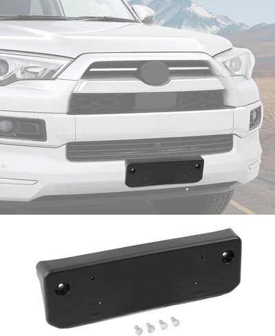 for 4Runner License Plate Frames Front Black License Plate Holder Compatible with 2010-2023 Toyota 4Runner & Limited Bumper License Plate Bracket Mount Exterior Accessories in Saudi Arabia