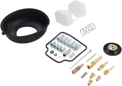 مجموعة إصلاح إعادة بناء المكربن لـ Honda NX650 1988-1994 XR650L 1993-2018 تحل محل 16010-MK4-601 16013-MA6-003 161555555-004 حجاب صمام قطع الهواء الطوي in Saudi Arabia